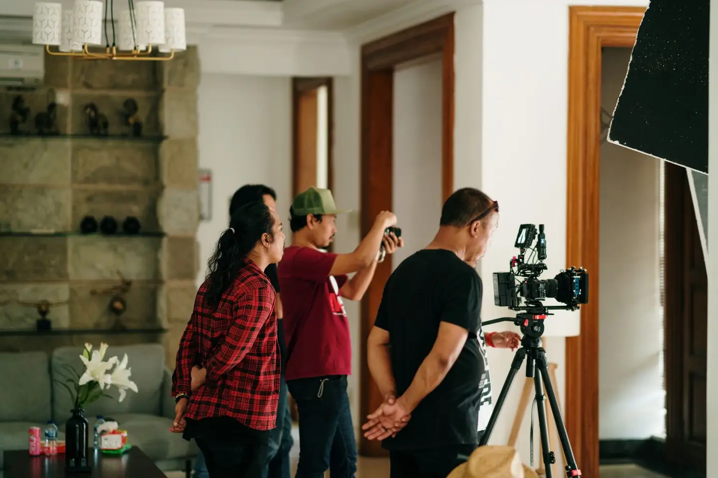 Crew during Photo Shoot